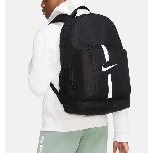 Nike Academy Team Soccer Backpack 22L Black White New DA2571 010 NWT - Picture 1 of 9